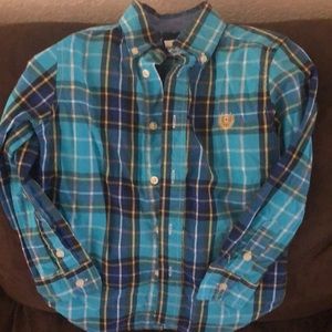 Boys size 5 button down
